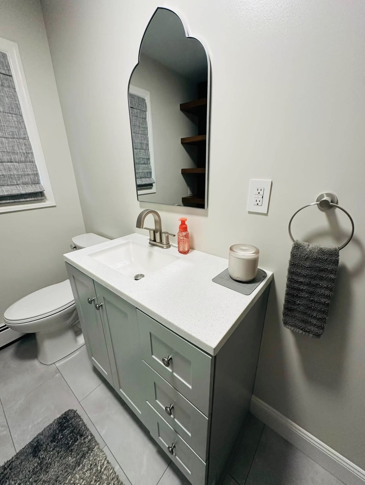 Completed bathroom by Stoic Renovations